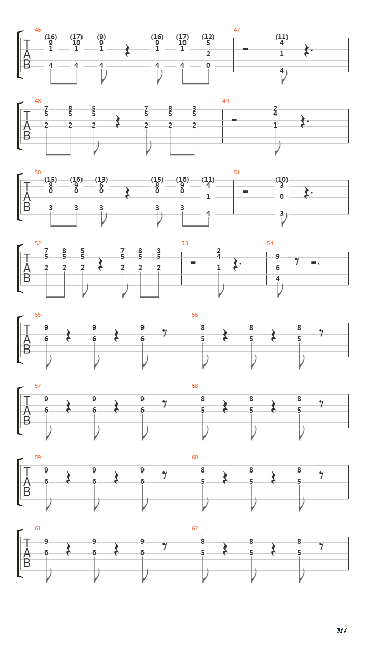 Den Siste Kamp吉他谱