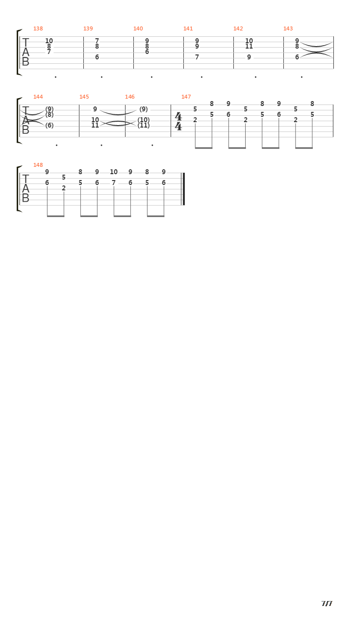 Den Siste Kamp吉他谱