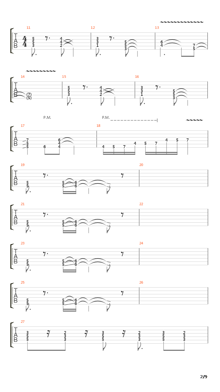 India吉他谱
