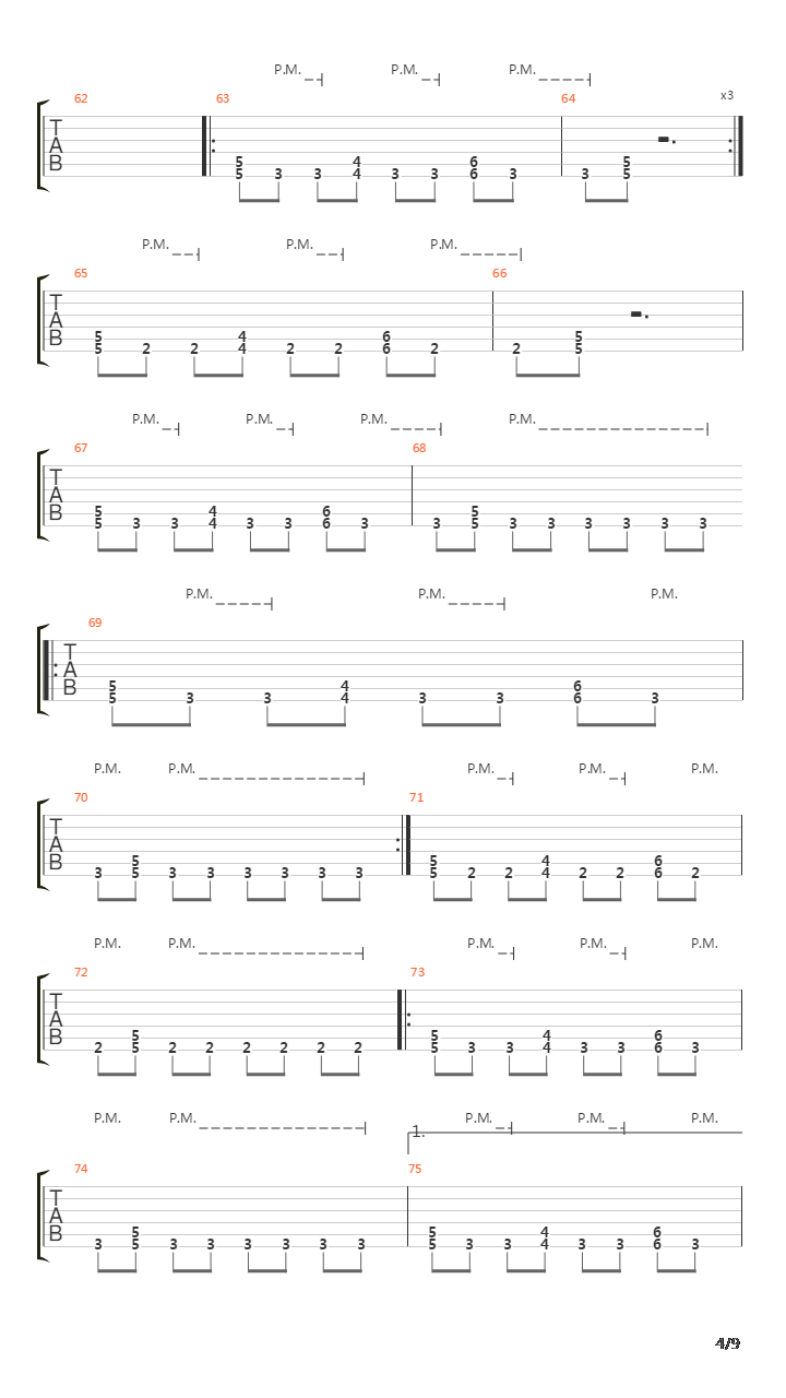 India吉他谱