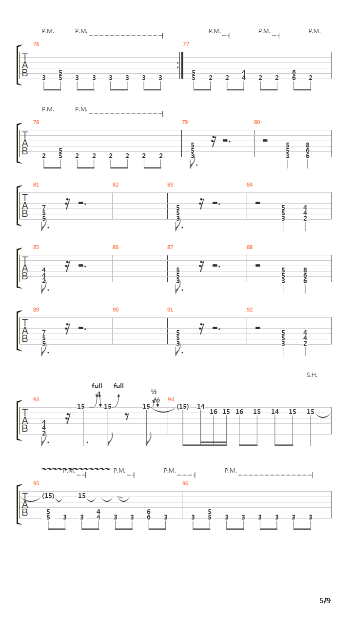 India吉他谱