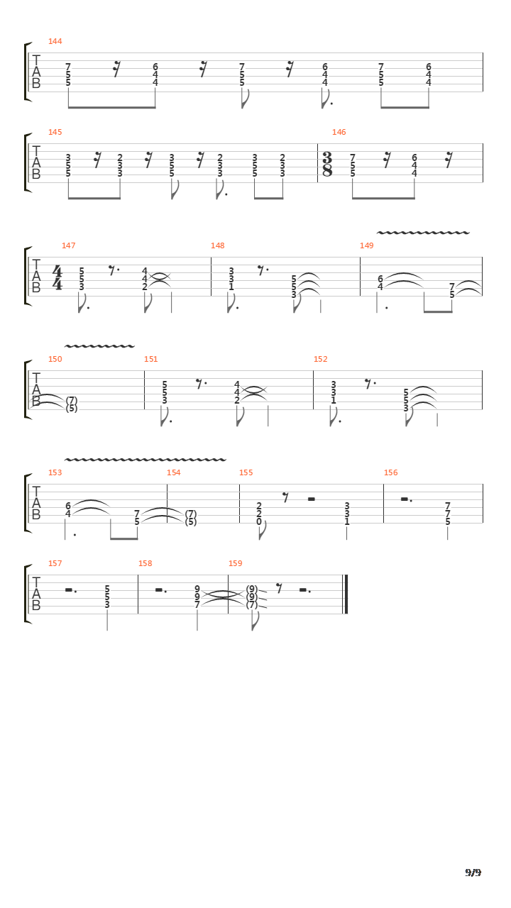 India吉他谱