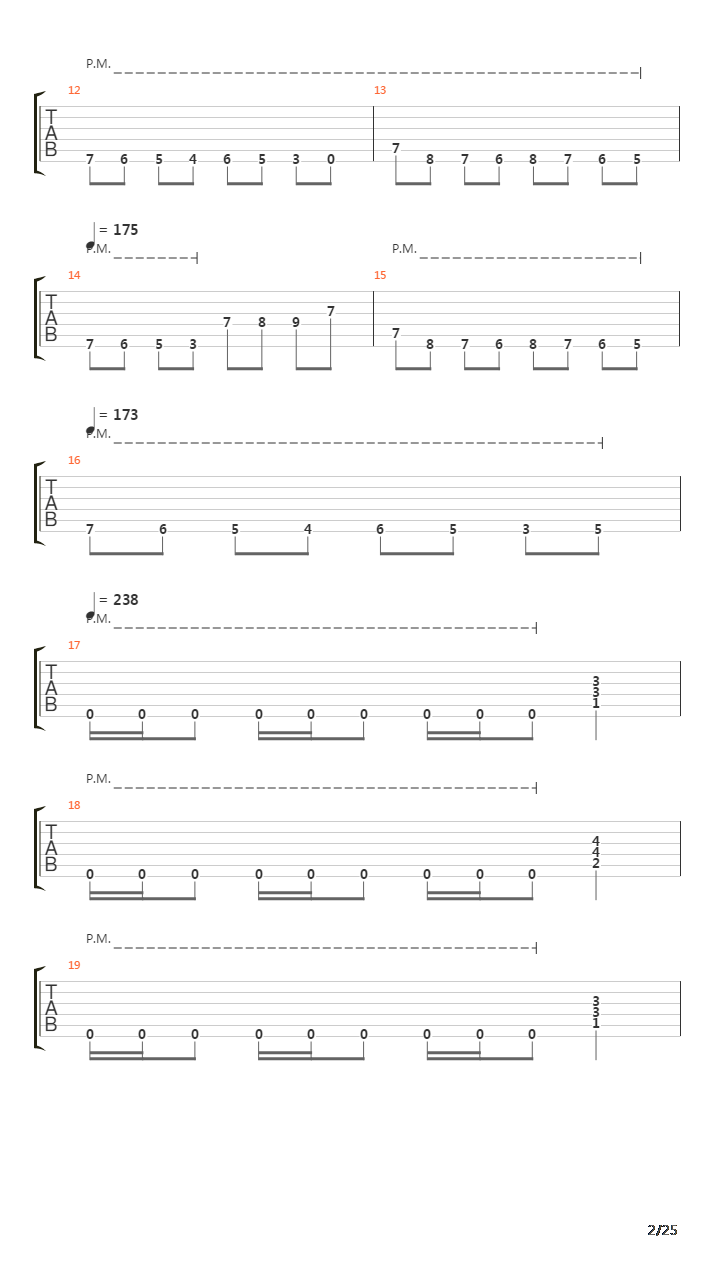 The Wake吉他谱