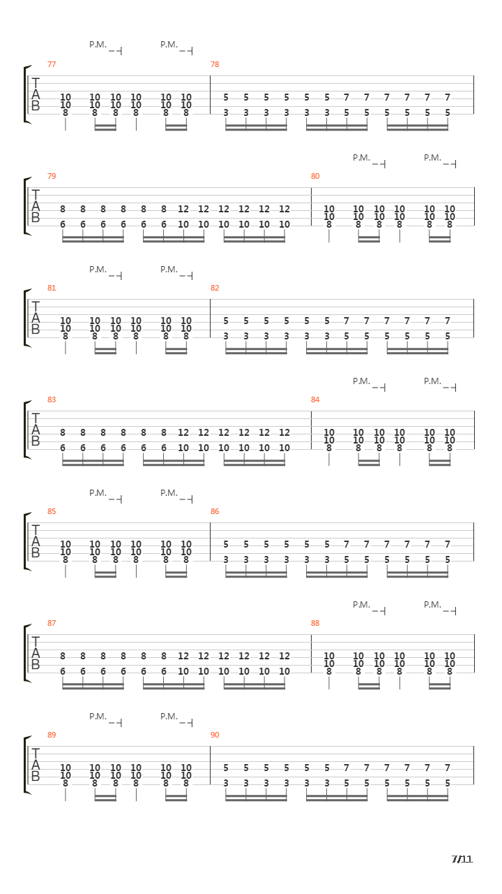 Breakaway吉他谱