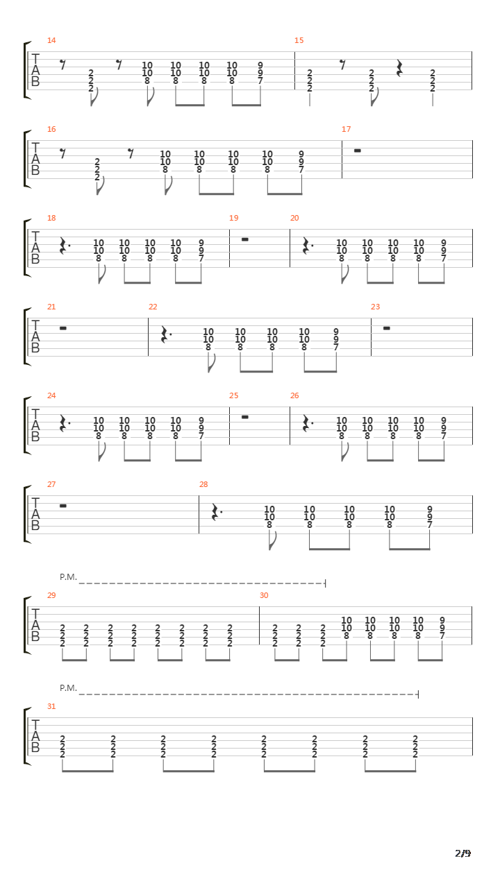 Salz Der Erde吉他谱