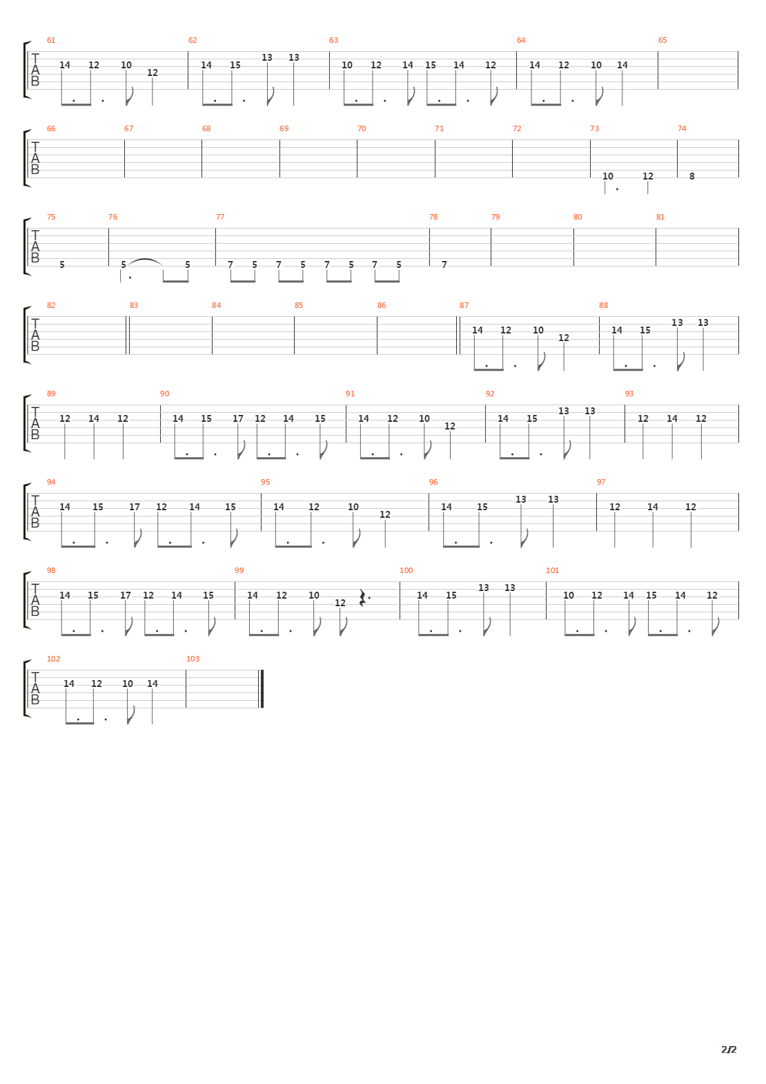 Spielmannsschwur吉他谱