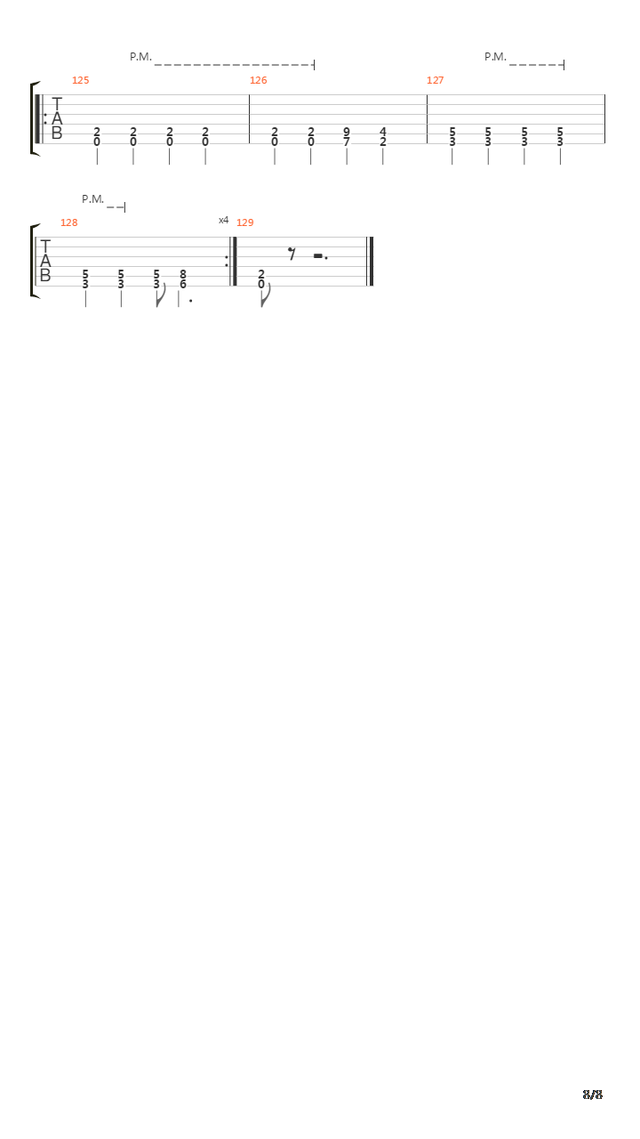 Beyond The Nothingness吉他谱
