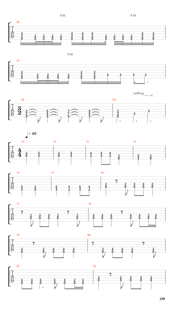 Into The Pentagram吉他谱