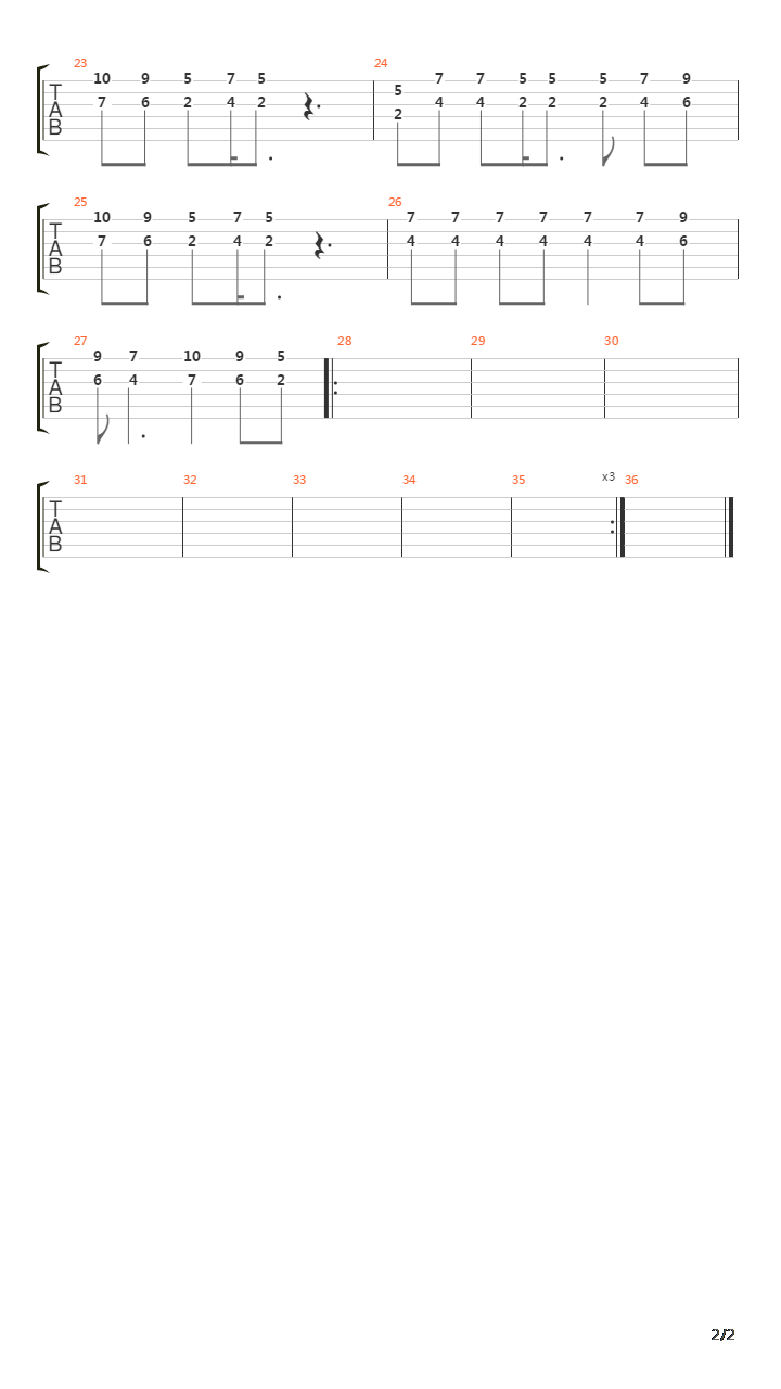 Kate吉他谱