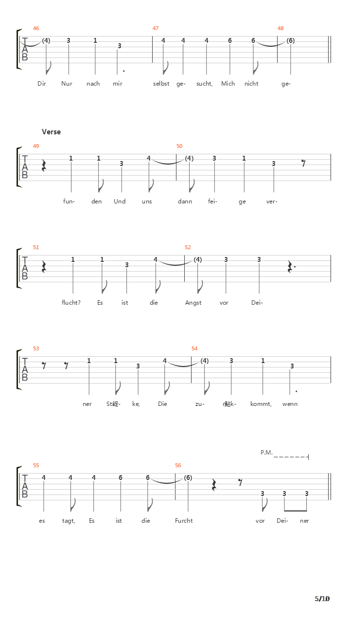 Khaosprinz Und Windprinzessin吉他谱