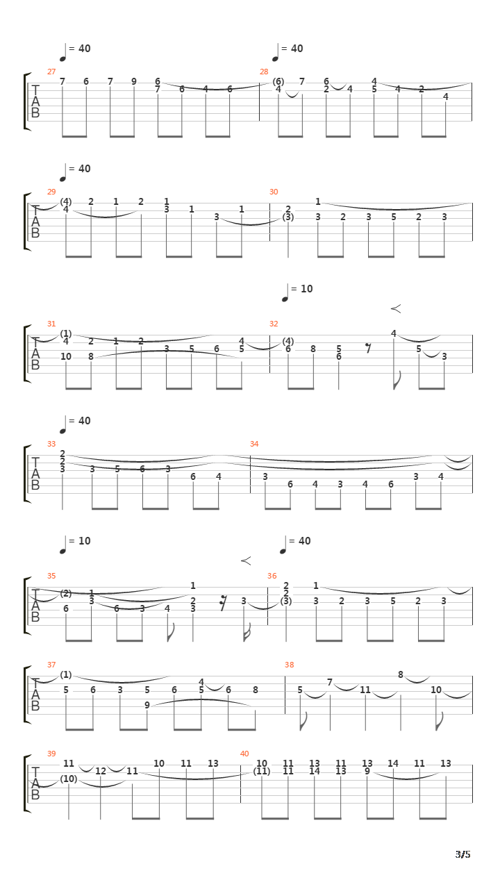 Adagio For Strings吉他谱