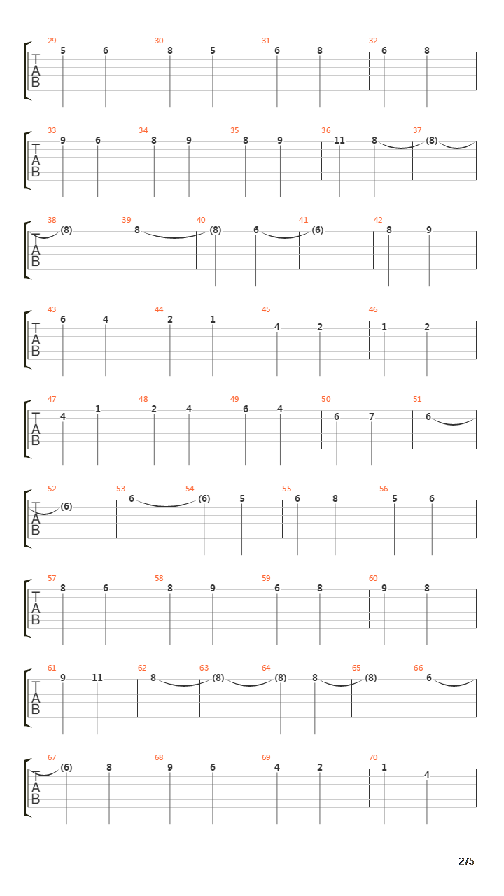 Adagio For Strings吉他谱