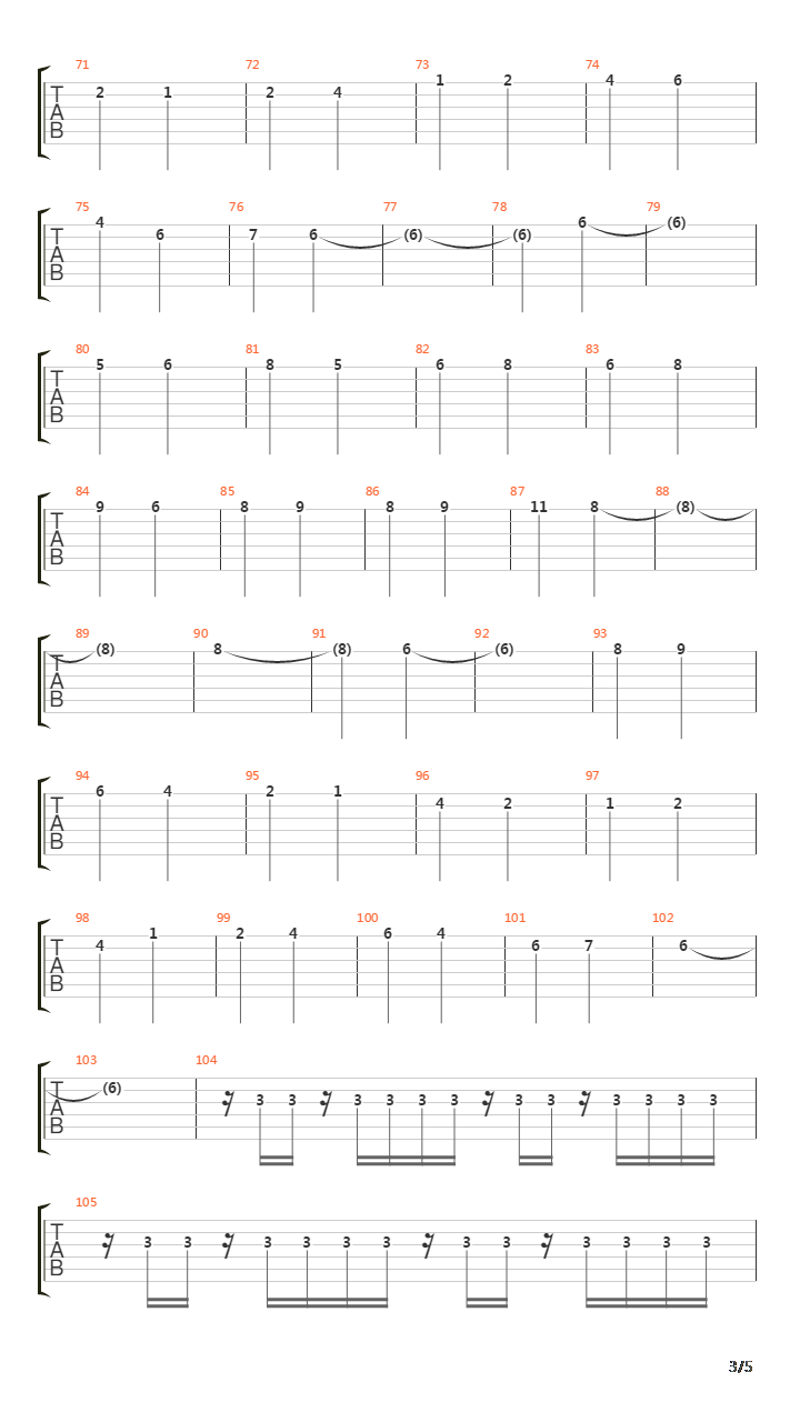 Adagio For Strings吉他谱