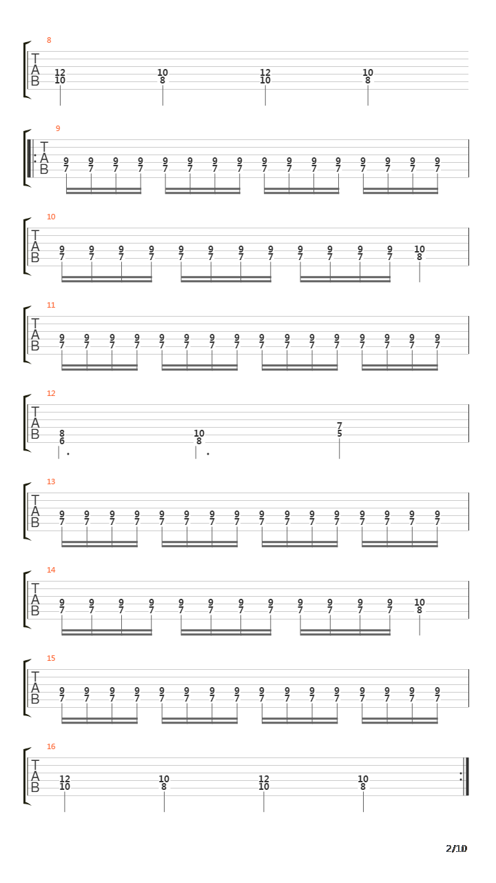 Satanas吉他谱