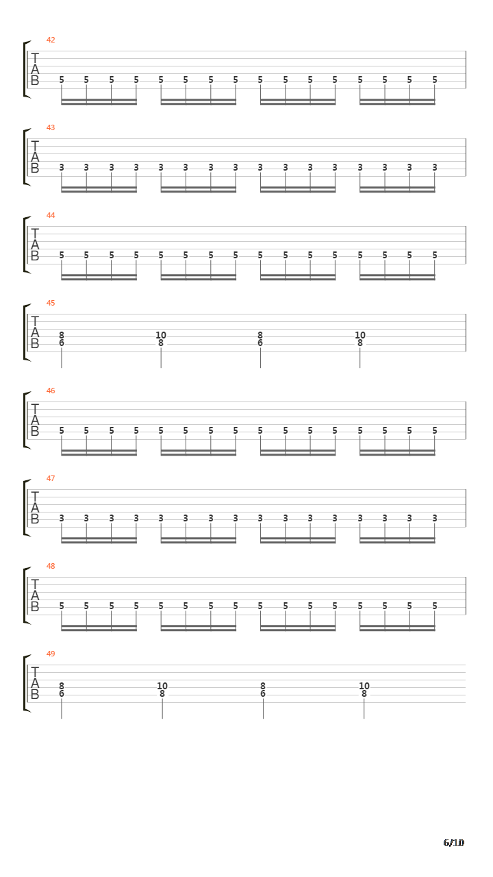 Satanas吉他谱