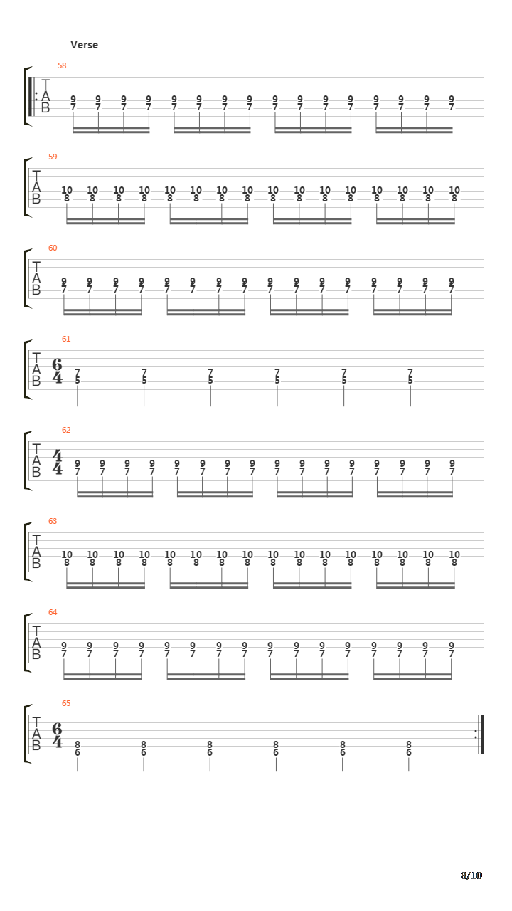 Satanas吉他谱