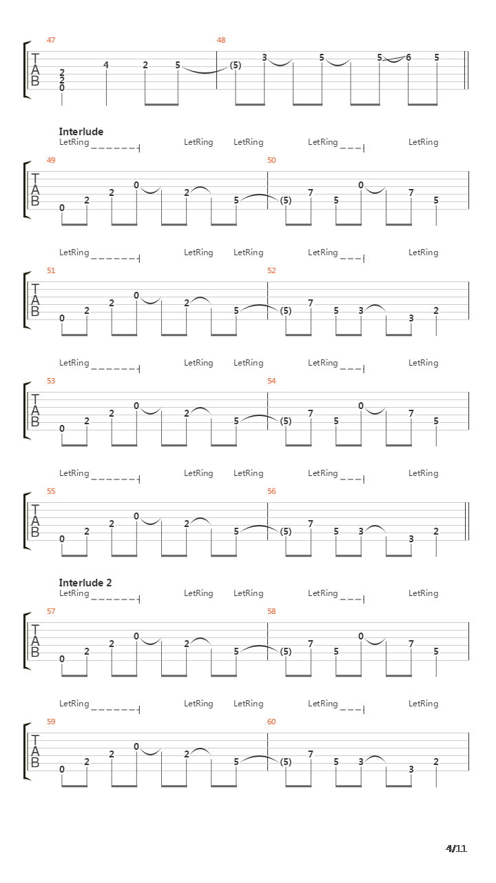 A Poem Written In Moonlight吉他谱