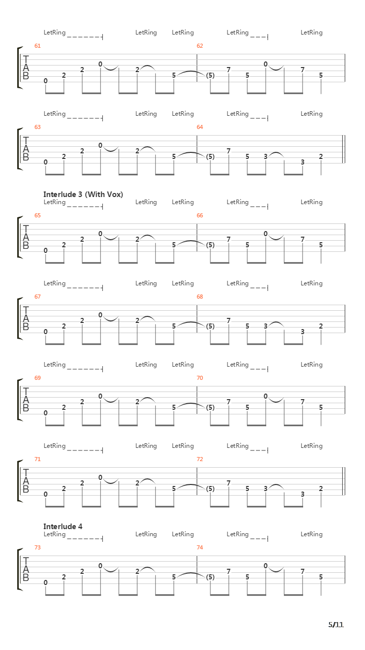 A Poem Written In Moonlight吉他谱