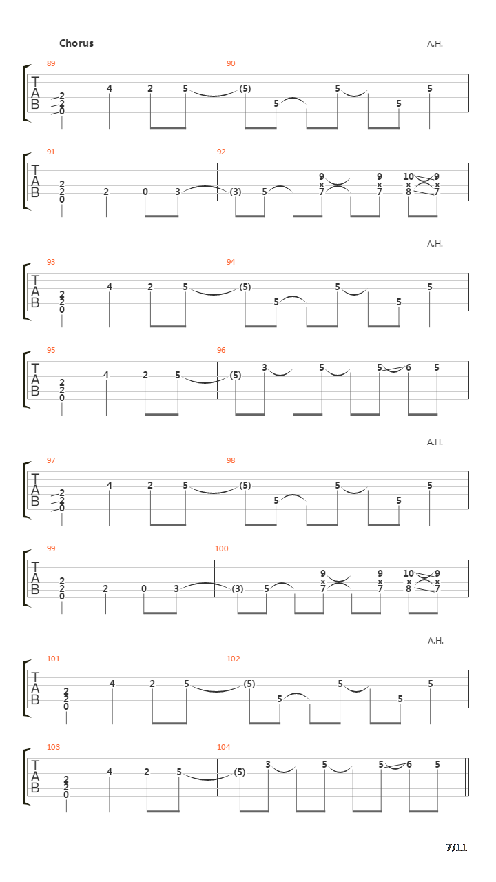 A Poem Written In Moonlight吉他谱