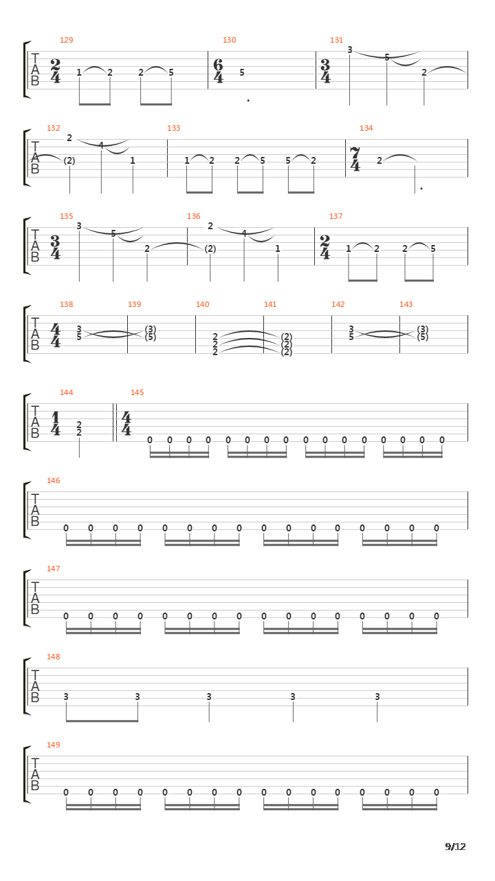 Angstridden吉他谱