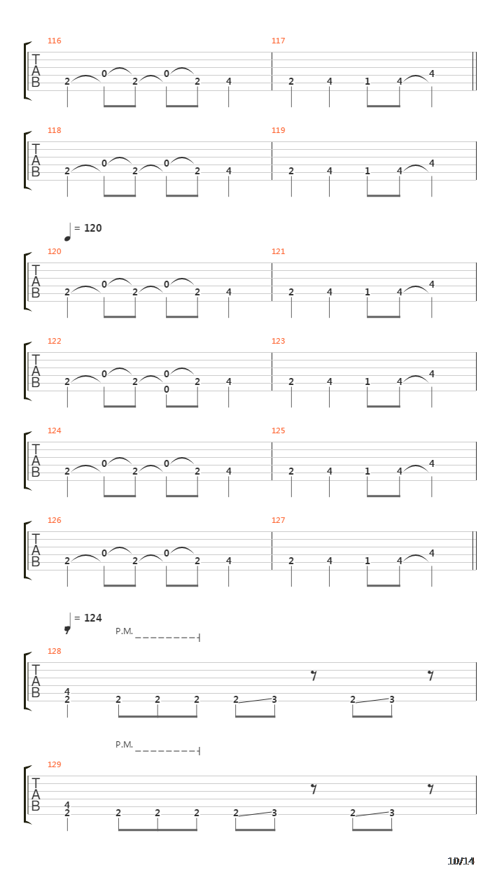 Rite Of Our Cross吉他谱