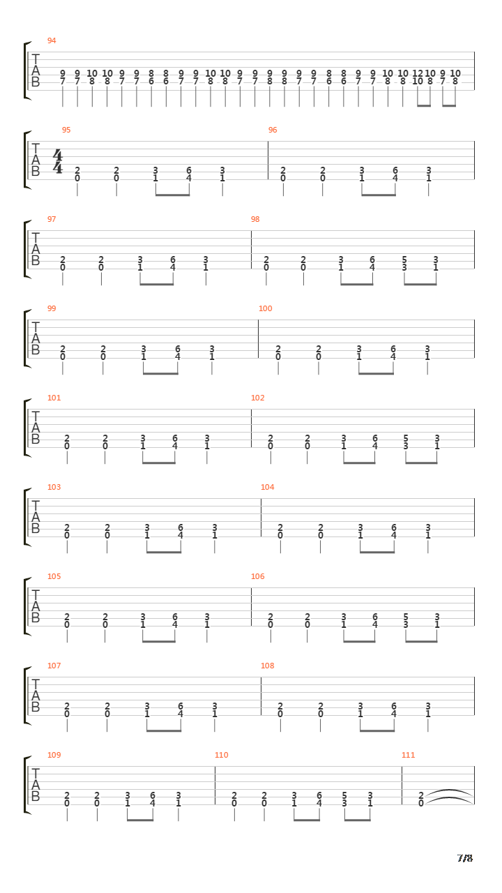 Skyggedans吉他谱