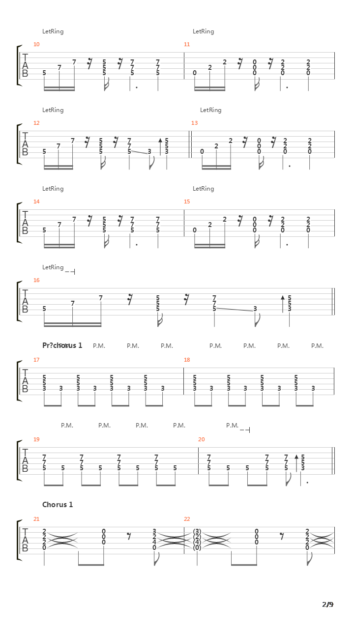 Play It Loud吉他谱
