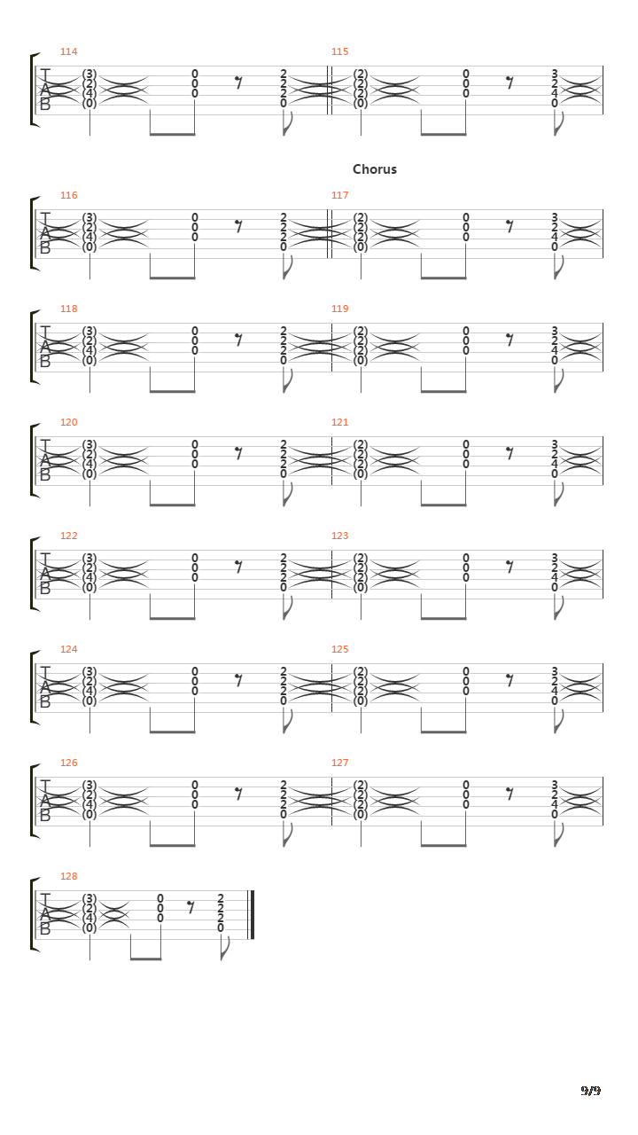 Play It Loud吉他谱