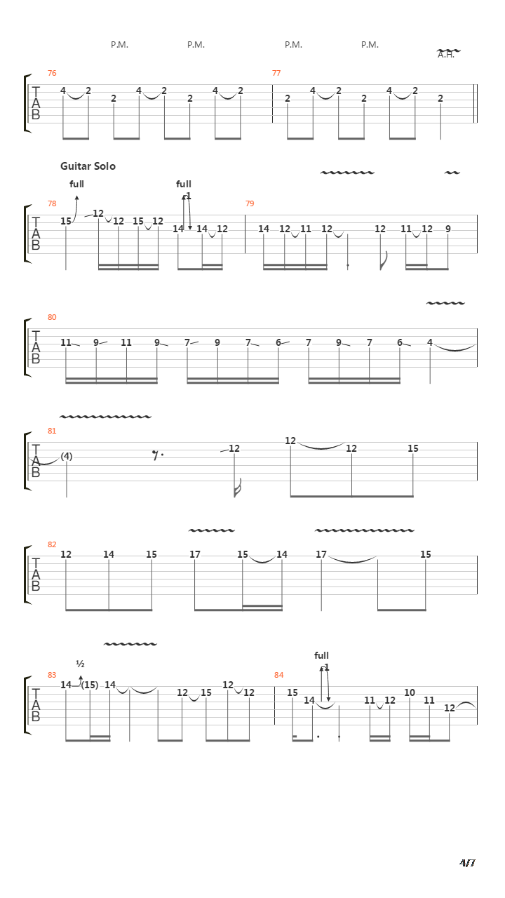 Song For Emma吉他谱