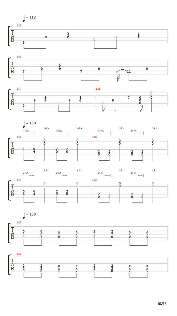 Belt吉他谱