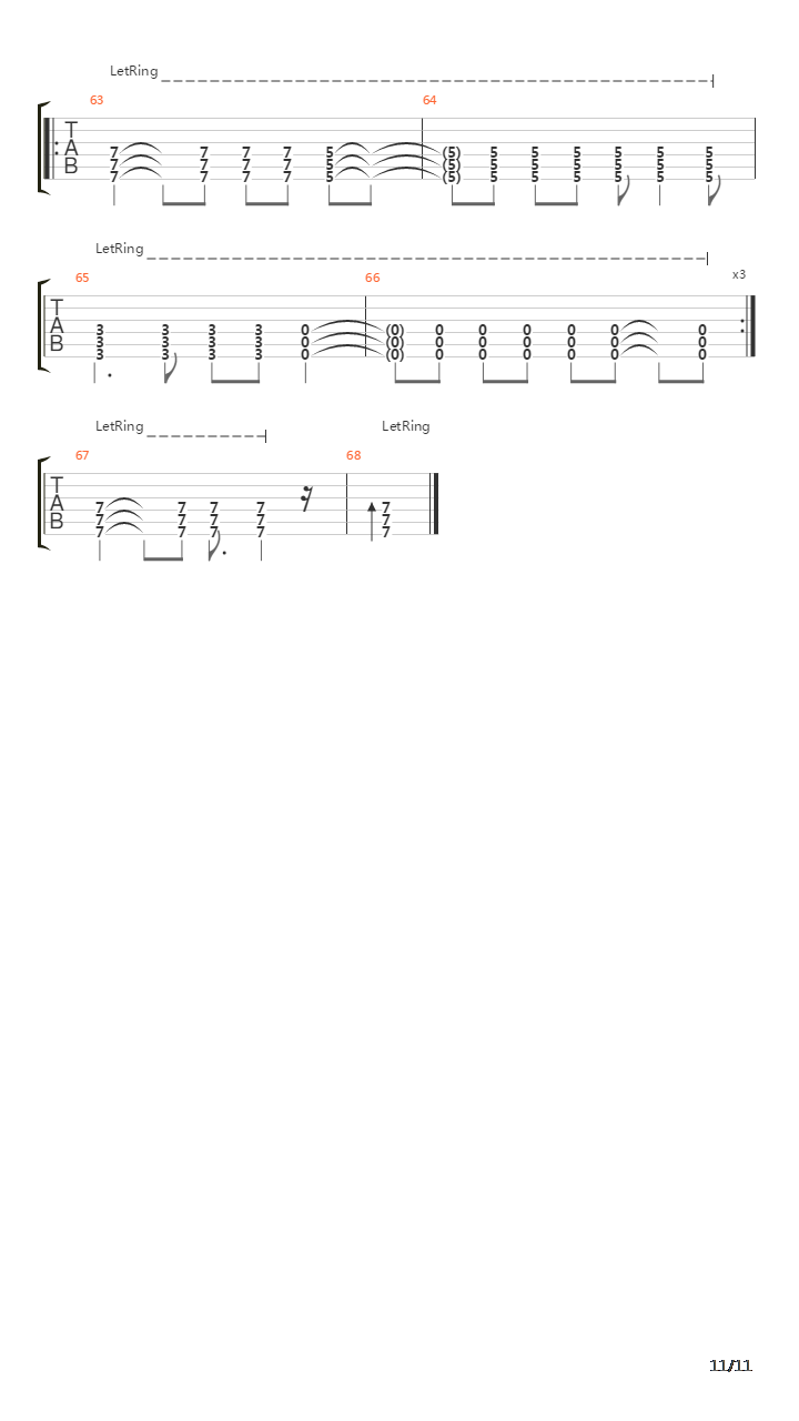 Silent Words吉他谱