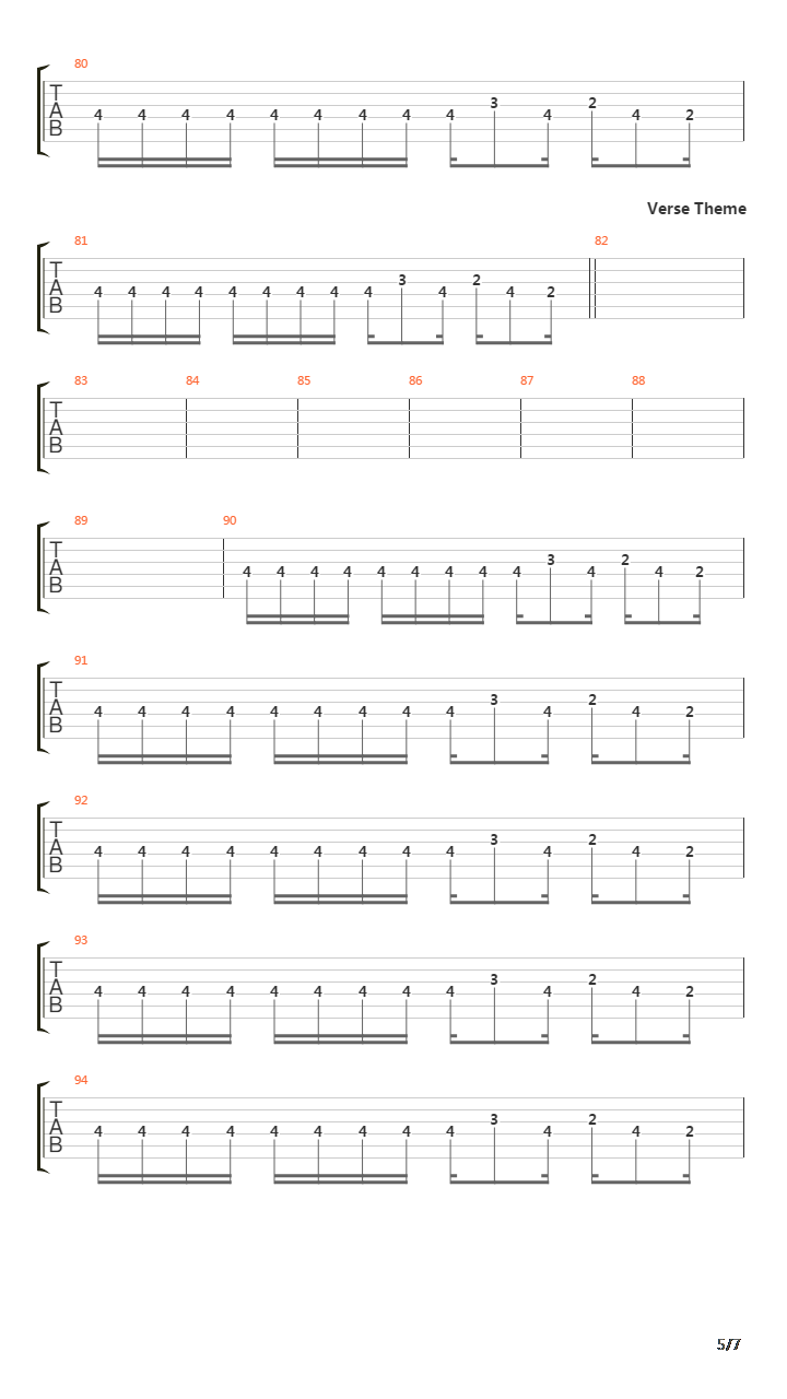 Ramp吉他谱