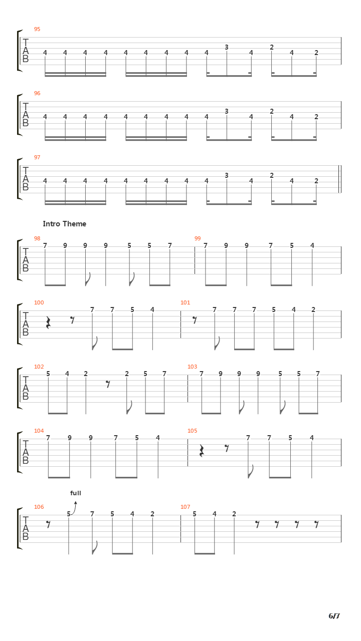 Ramp吉他谱