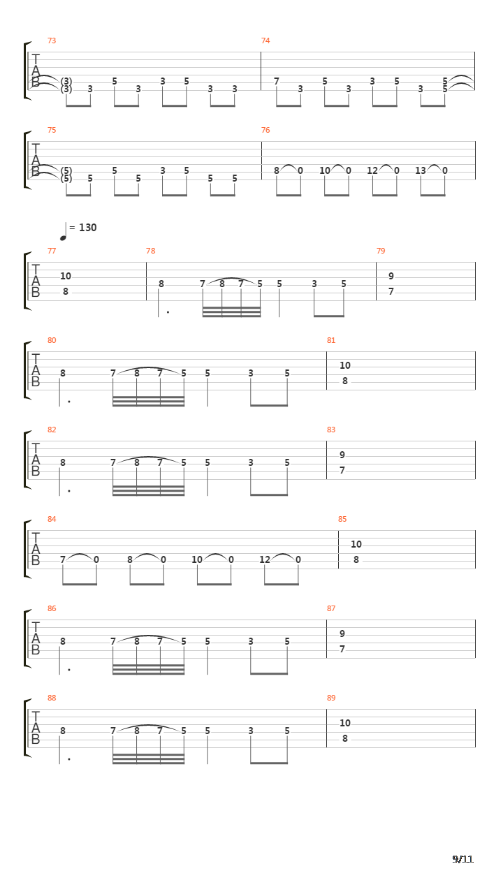 On The Wings Of Pegasus吉他谱