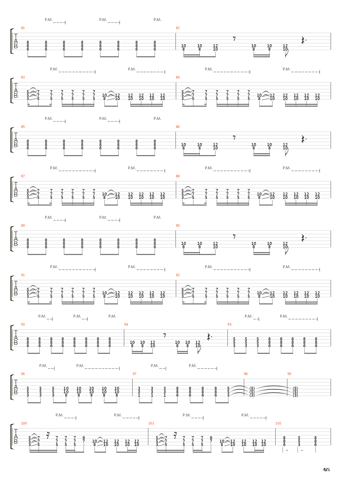 Durma吉他谱