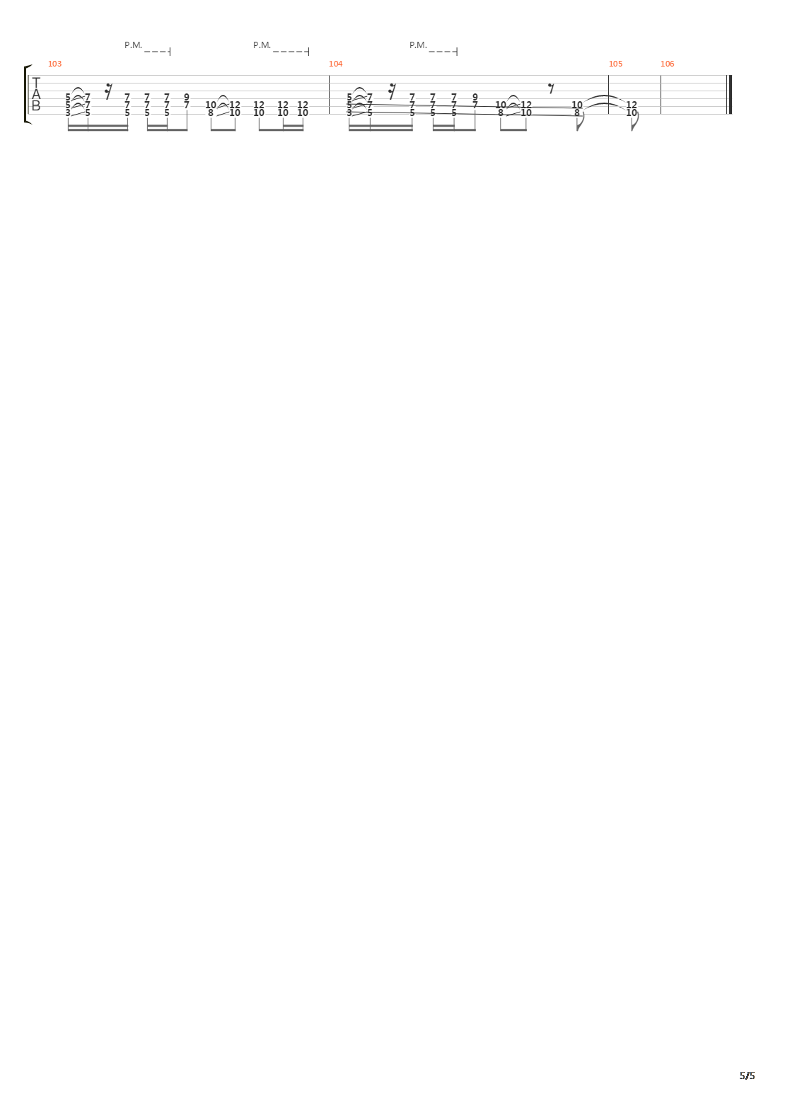 Durma吉他谱