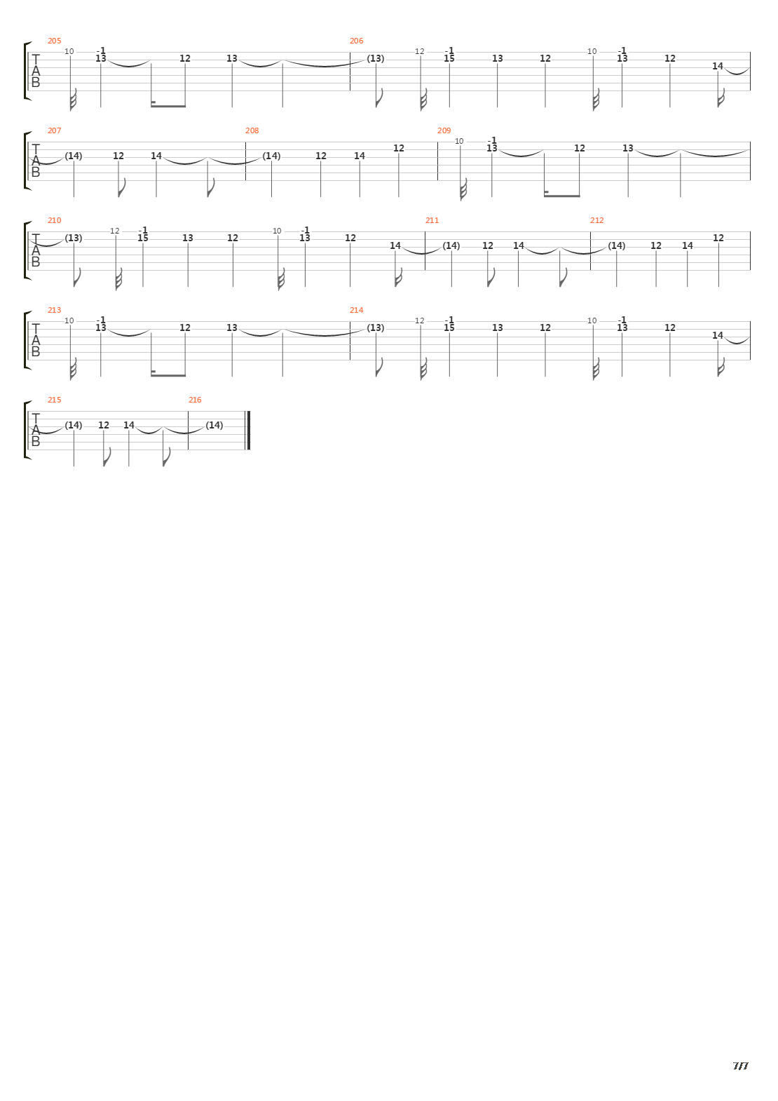 Firtina吉他谱