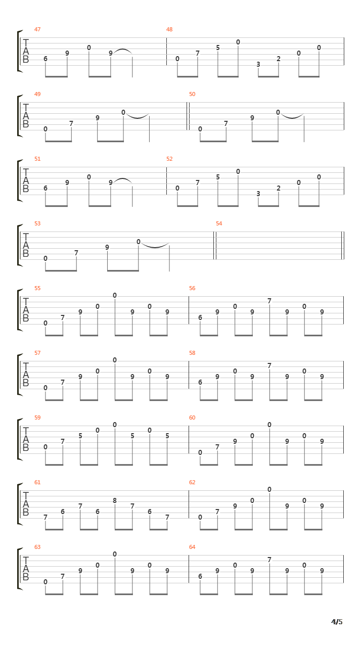 Sil Bastan吉他谱