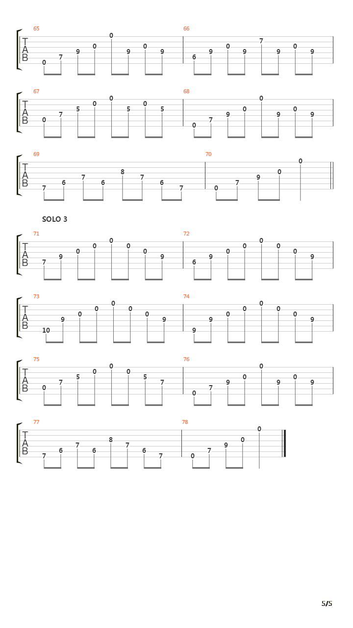Sil Bastan吉他谱
