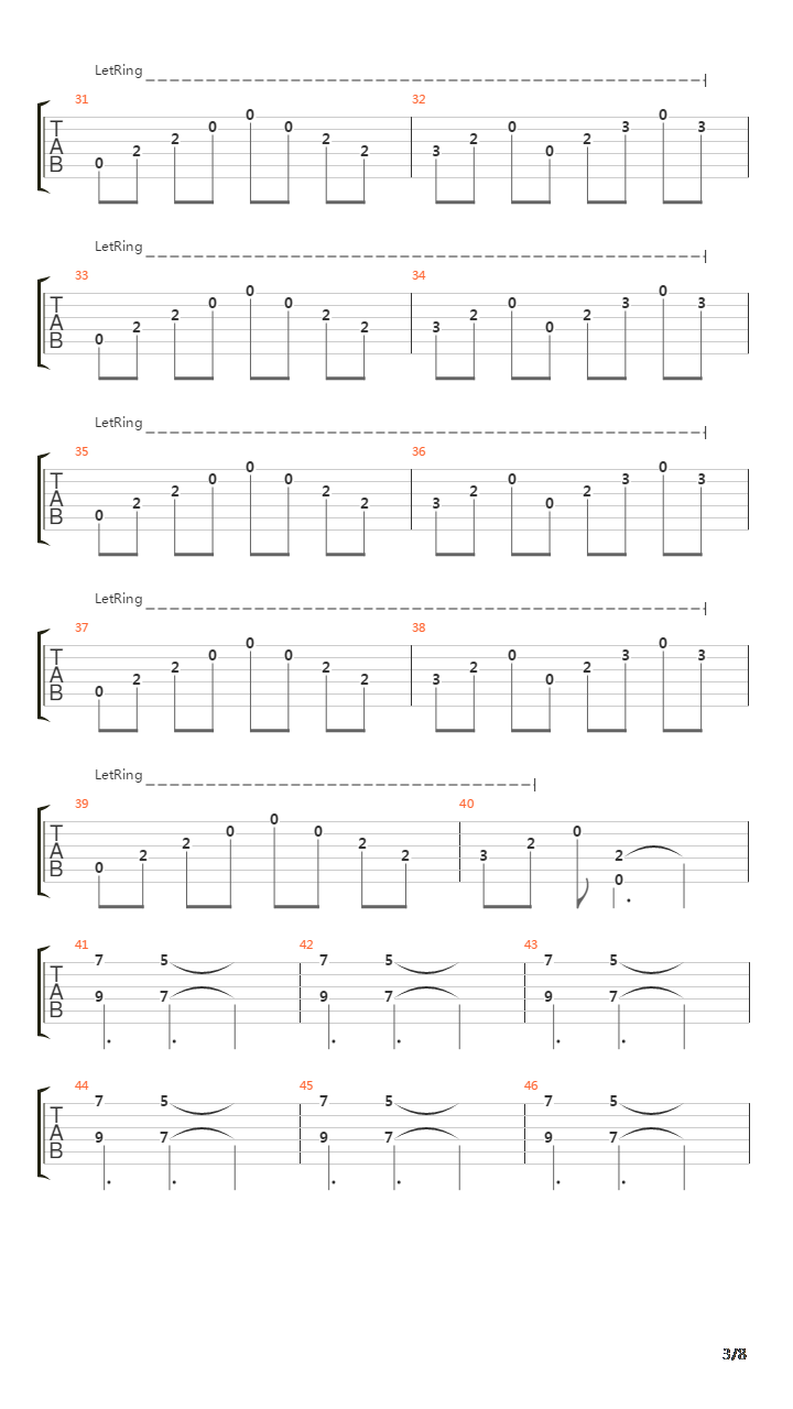 Vey吉他谱