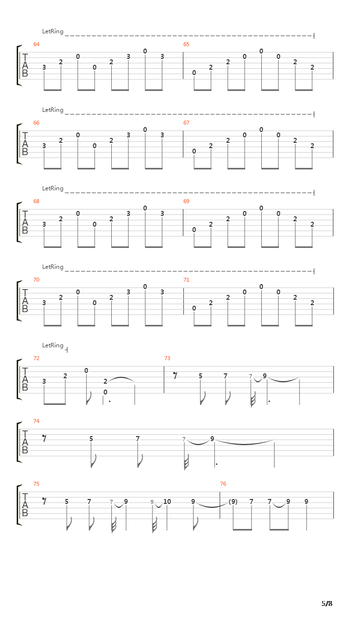 Vey吉他谱