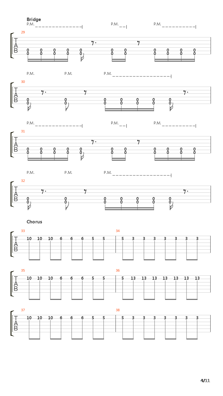 40 Below吉他谱