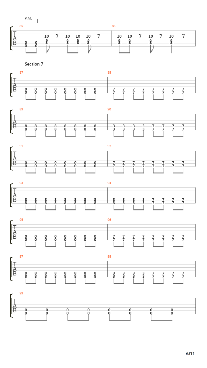 Tak Kurwa吉他谱