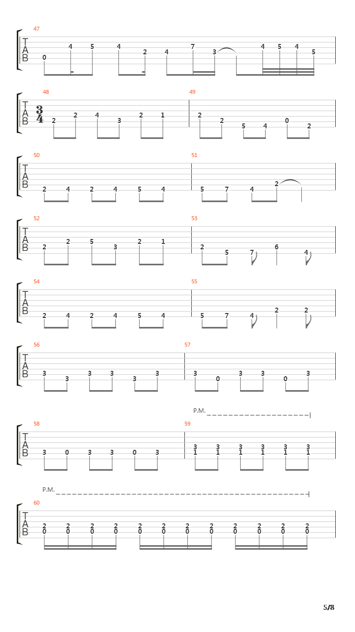 Chasing The Chimera吉他谱