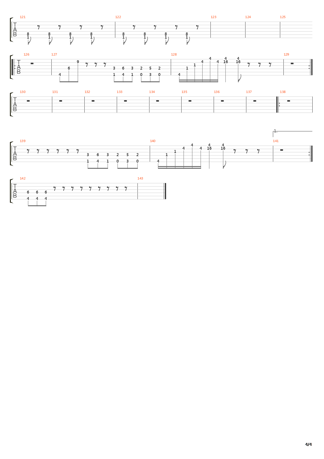 Pyramid God吉他谱