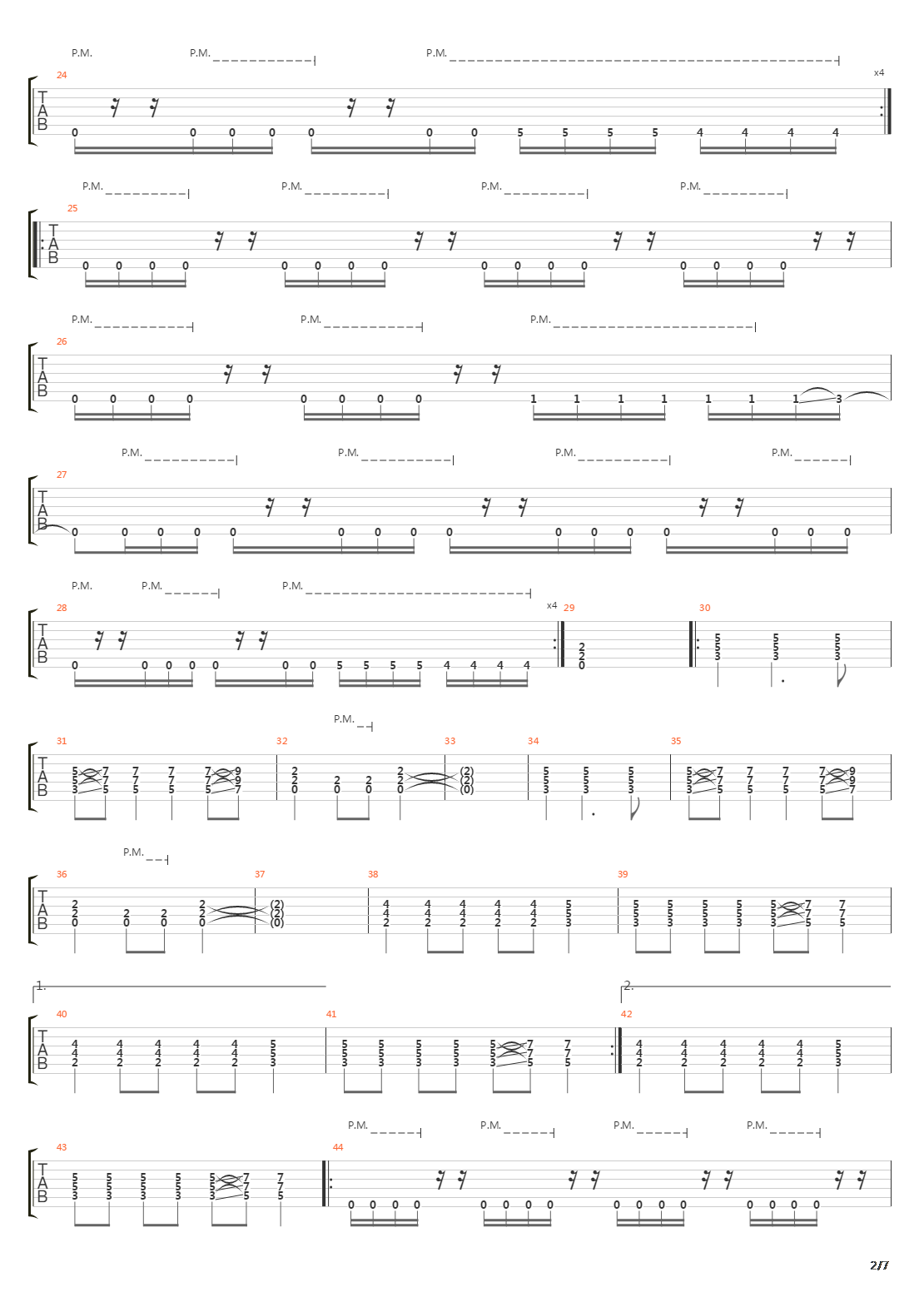 Sangreal吉他谱