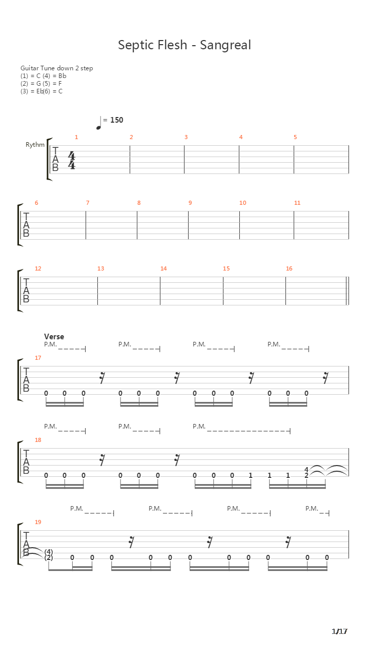 Sangreal吉他谱