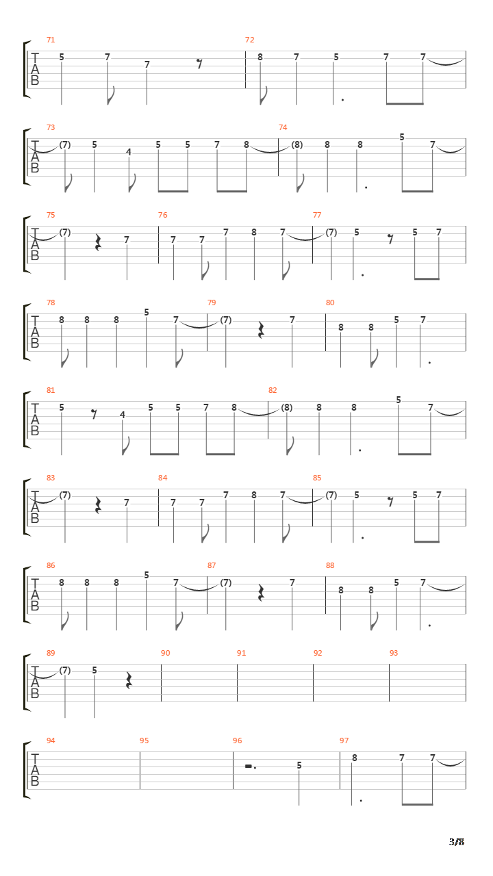 Engraved Within吉他谱