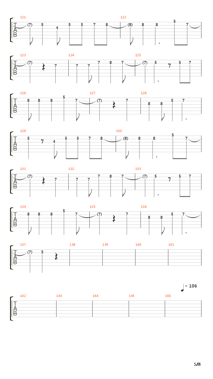 Engraved Within吉他谱