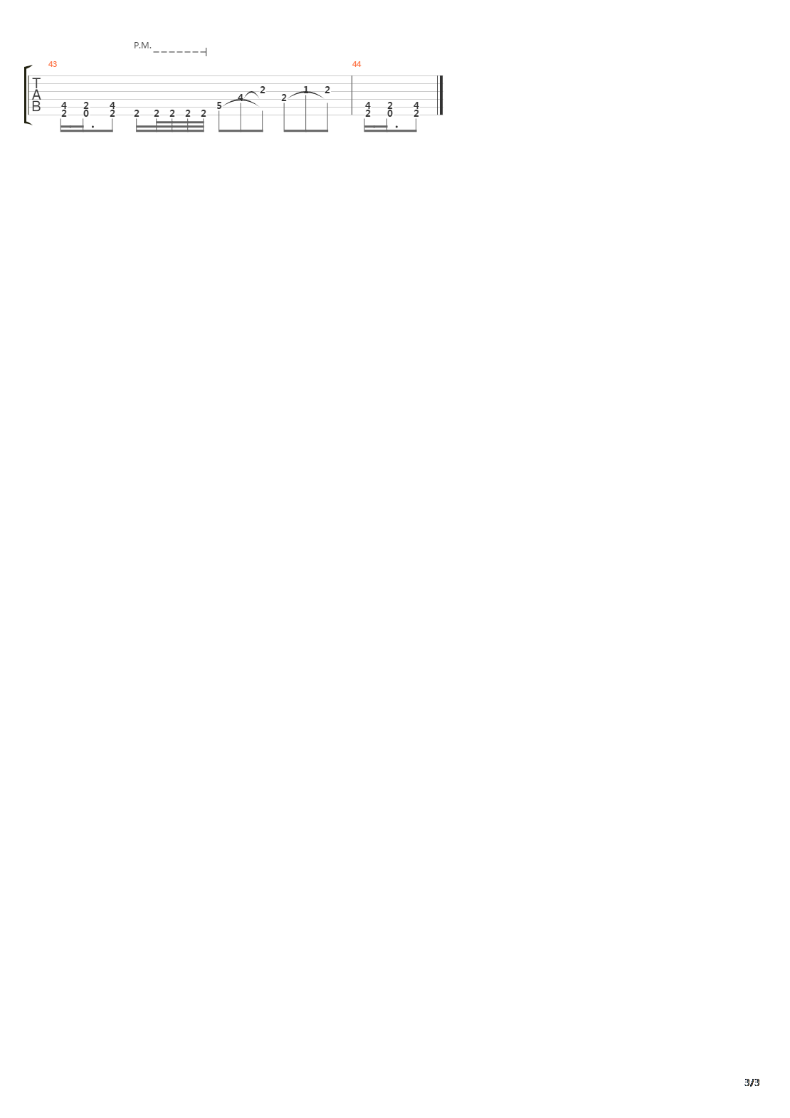 Bfc吉他谱